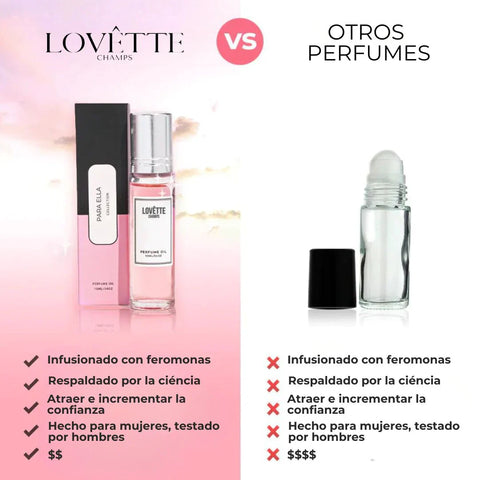 Image of LOVETTE ™ PERFUME FEMENINO CON FEROMONAS 100 % EFECTIVO